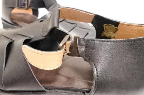 【KOBE DADA CAM-39 ブラック】コンフォートバックルサンダル